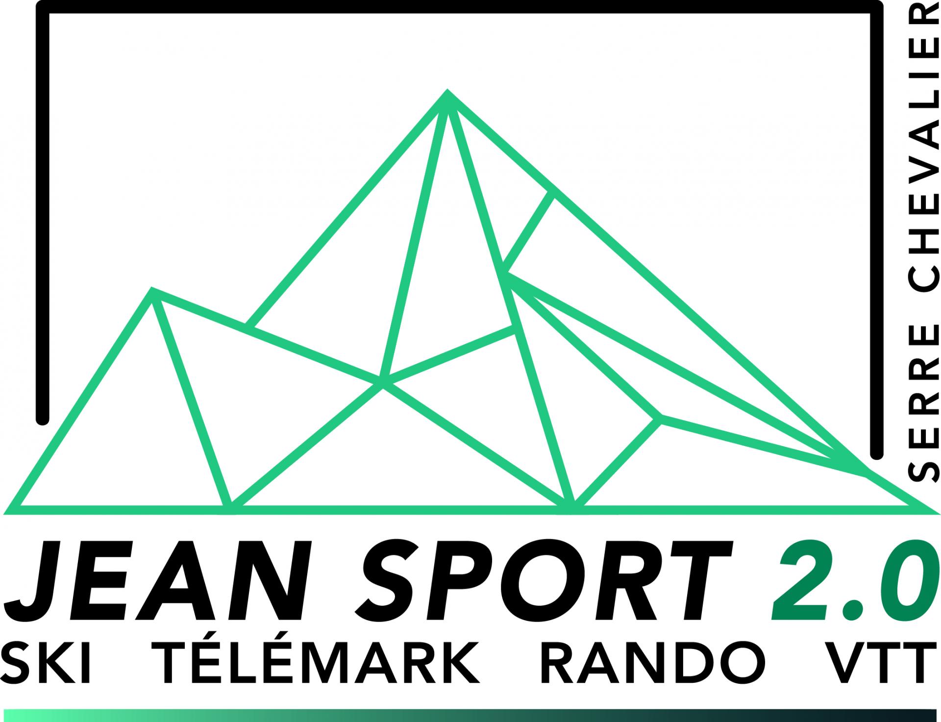 Logo jeansport blanc